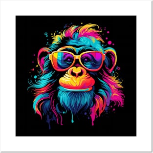 Monkey Happiness Posters and Art